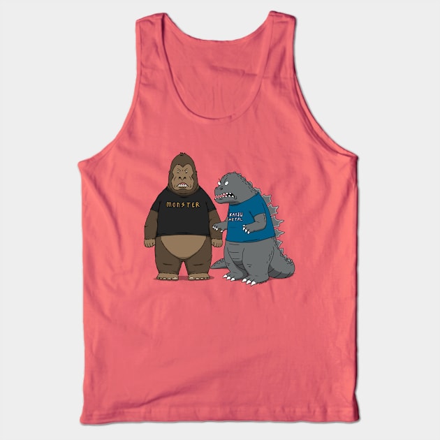 Stupid Kaijus Tank Top by pigboom